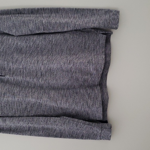 Lacoste Men Rugby Polo Shirt Medium Navy Blue Mouline Cotton Long Sleeve Preppy - Picture 3 of 13